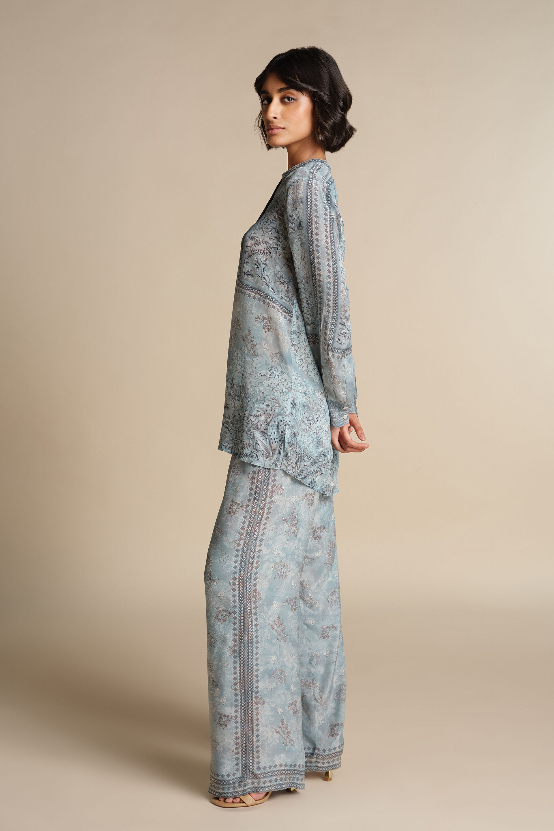 Irmak Co-ord - Powder Blue, Powder Blue, image 3